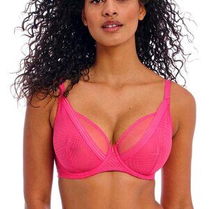 Freya Tailored Bra High Apex Plunge Underwired US 32I